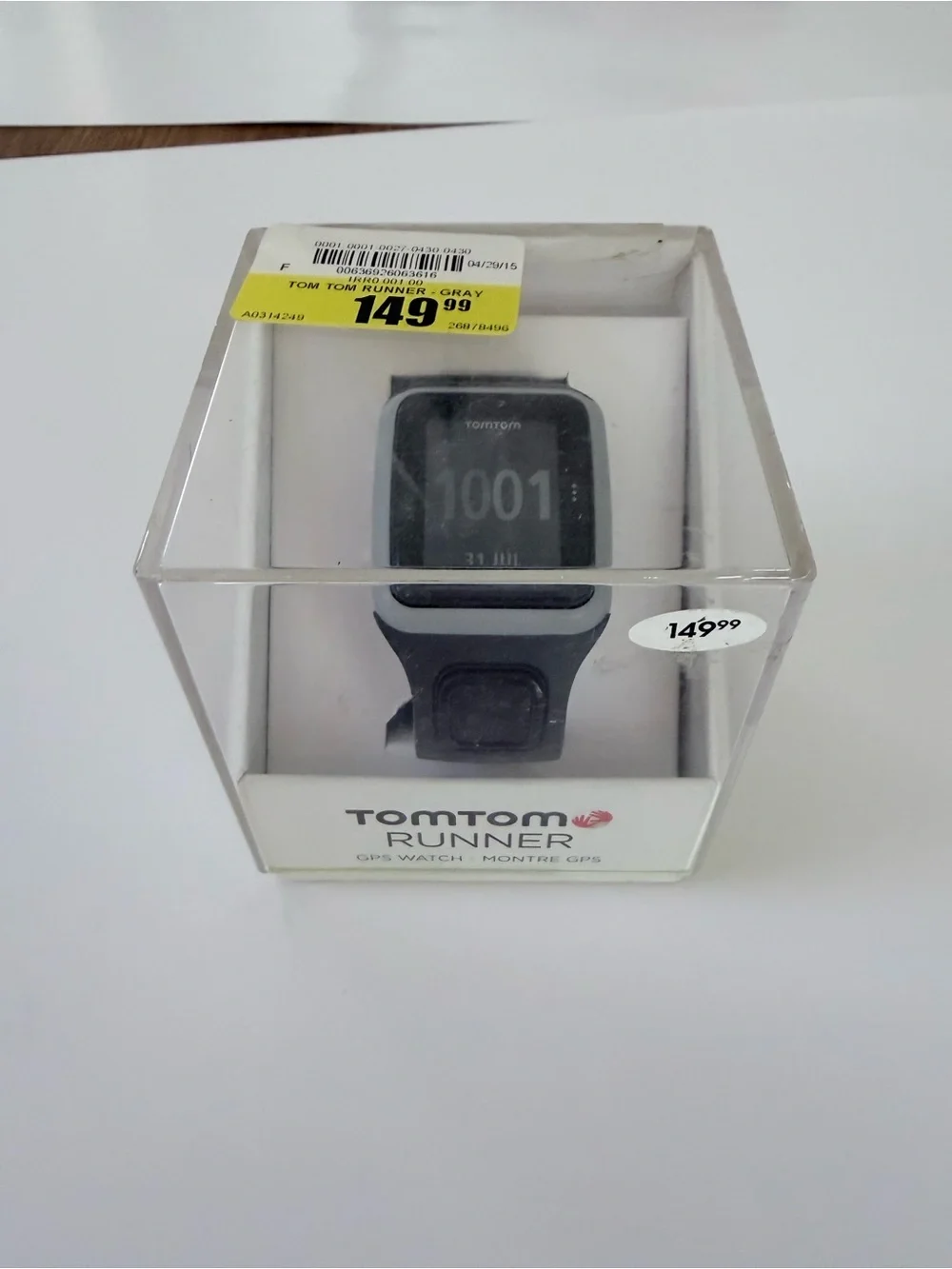 Tomtom, Runner GPS Watch - Black